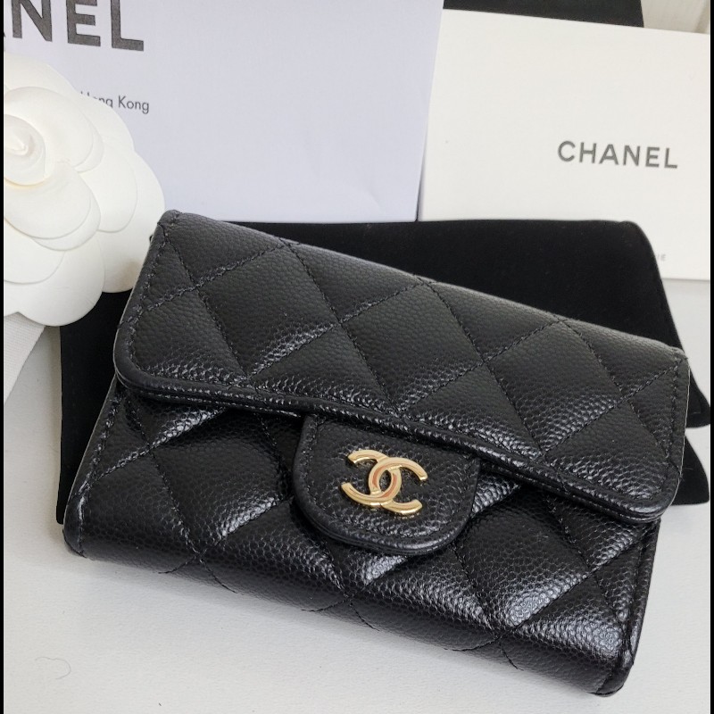 🧸chanel 新款CF卡夾 內拉鍊夾層-6