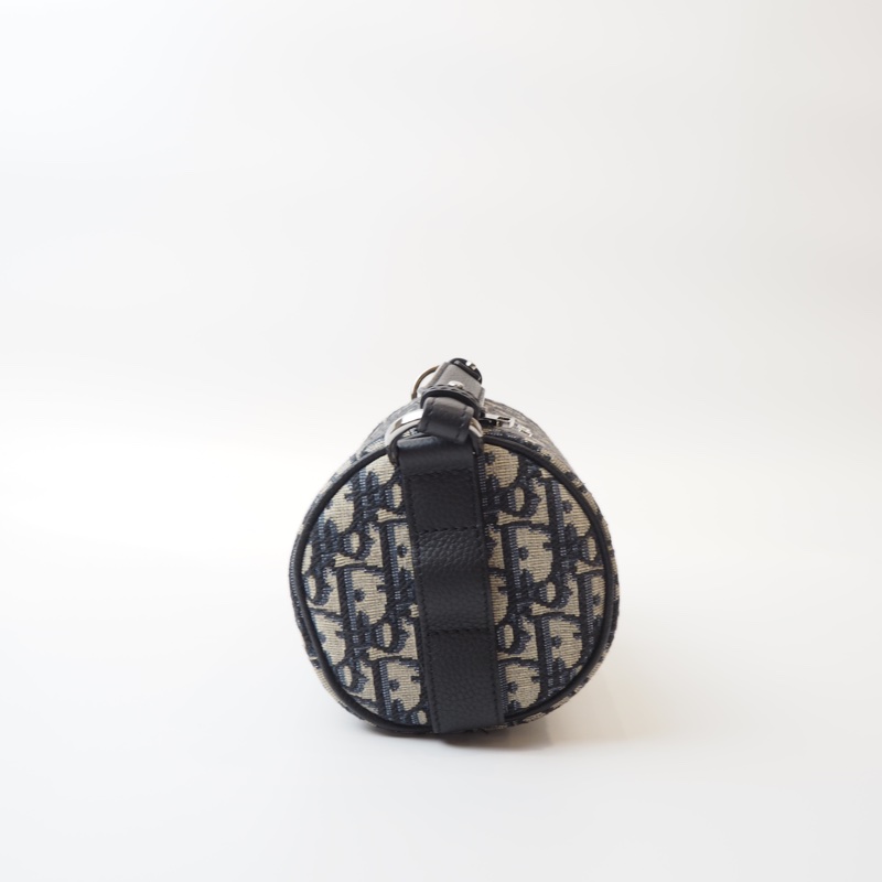 DIOR老花圓筒斜背包-12