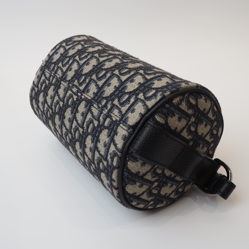 DIOR老花圓筒斜背包-14