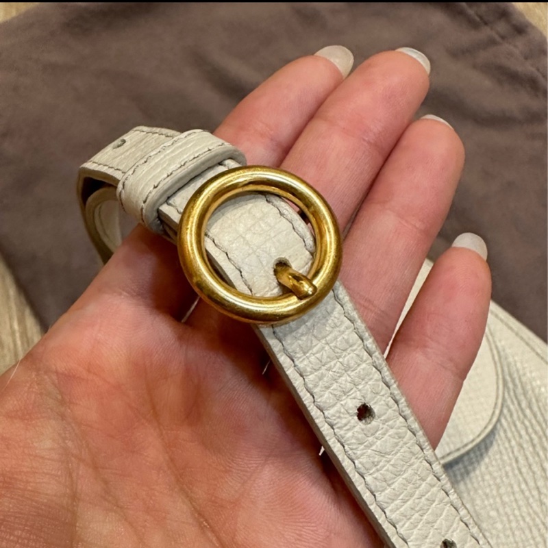 Bottega Veneta BV 小豬包(米白）-10