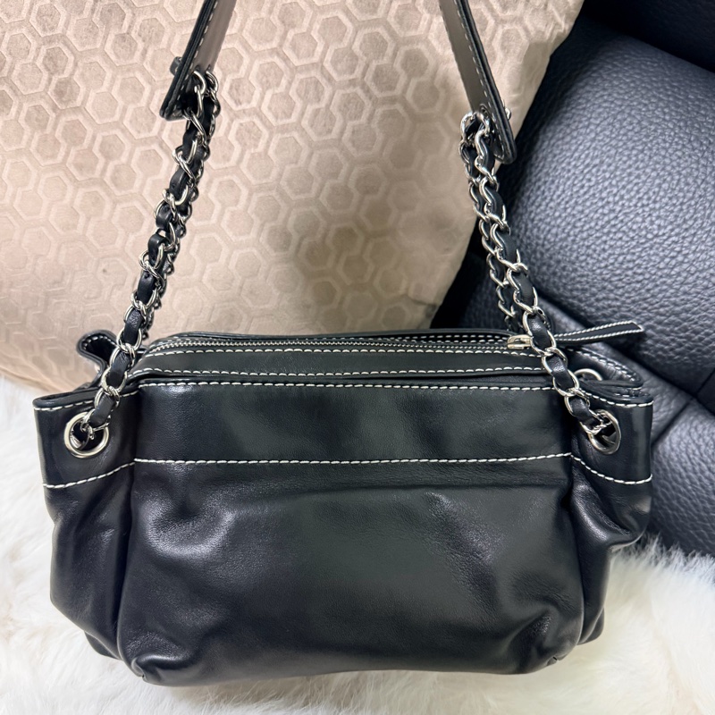 🖤Chanel LAX Accordion 手風琴包（黑色銀鍊）-1