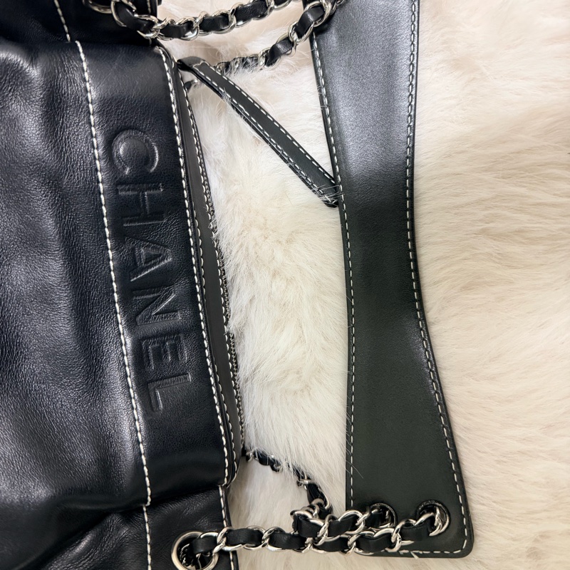 🖤Chanel LAX Accordion 手風琴包（黑色銀鍊）-11