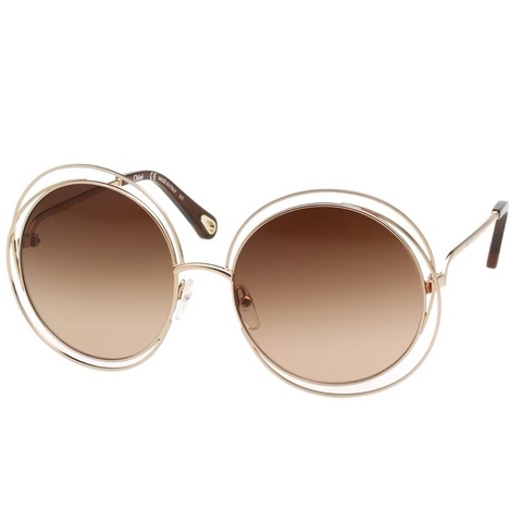 CHLOE太陽眼鏡（金色大框）