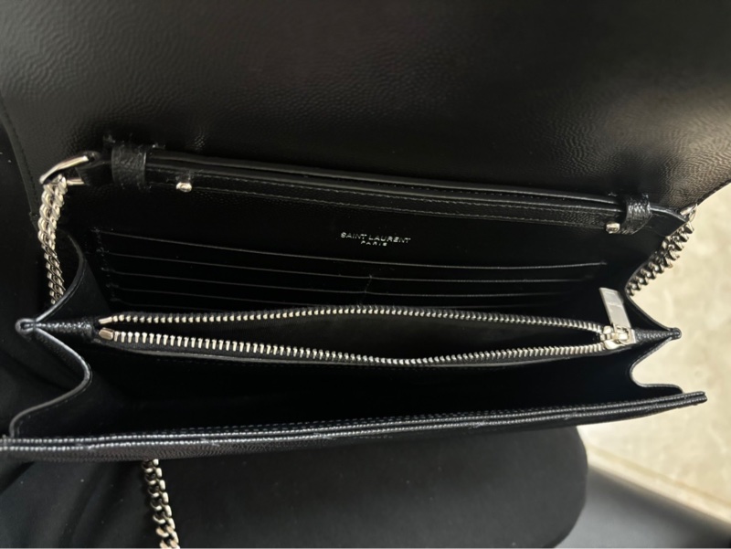 YSL WOC大號黑銀-2