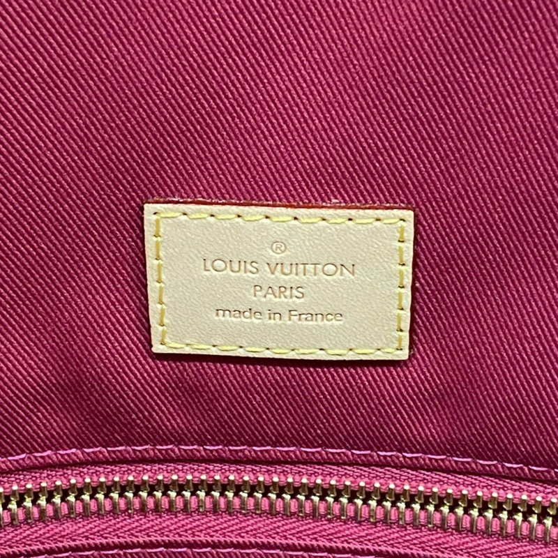 路易威登 Monogram Graceful MM 女士單背包 M43703 棕色-4