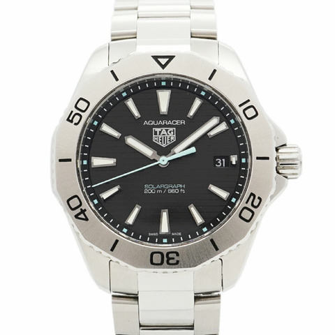 TAG Heuer Aquaracer WBP1114 黑色錶盤男士手錶