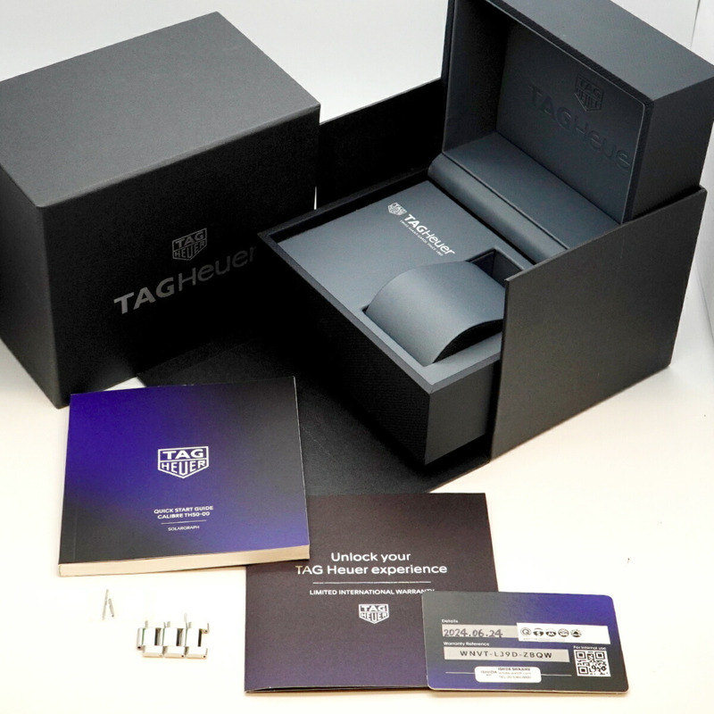 TAG Heuer Aquaracer WBP1114 黑色錶盤男士手錶-9