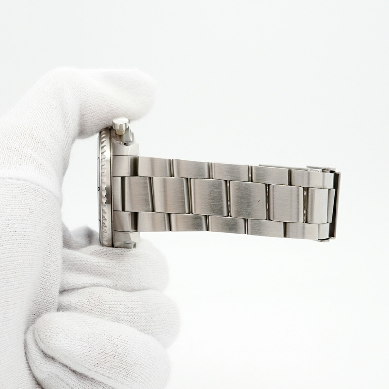 百年靈飛行員8型A13316海軍藍錶盤男士腕錶-5