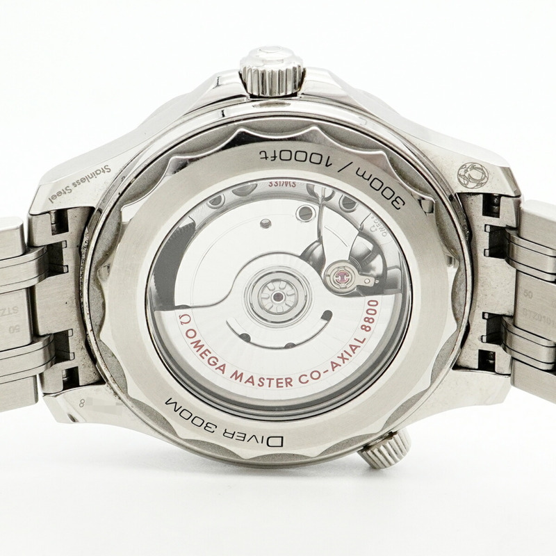 歐米茄海馬系列 210.30.42.20.01.001 黑色錶盤男士腕錶-4