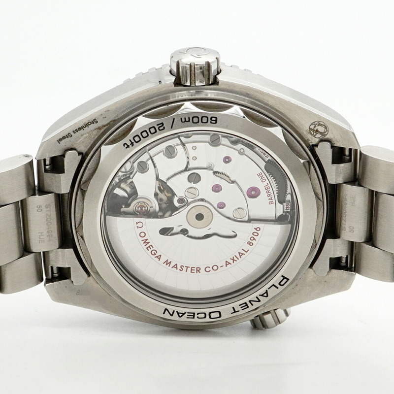 歐米茄海馬系列 215.30.44.22.01.001 黑色錶盤男士腕錶-4