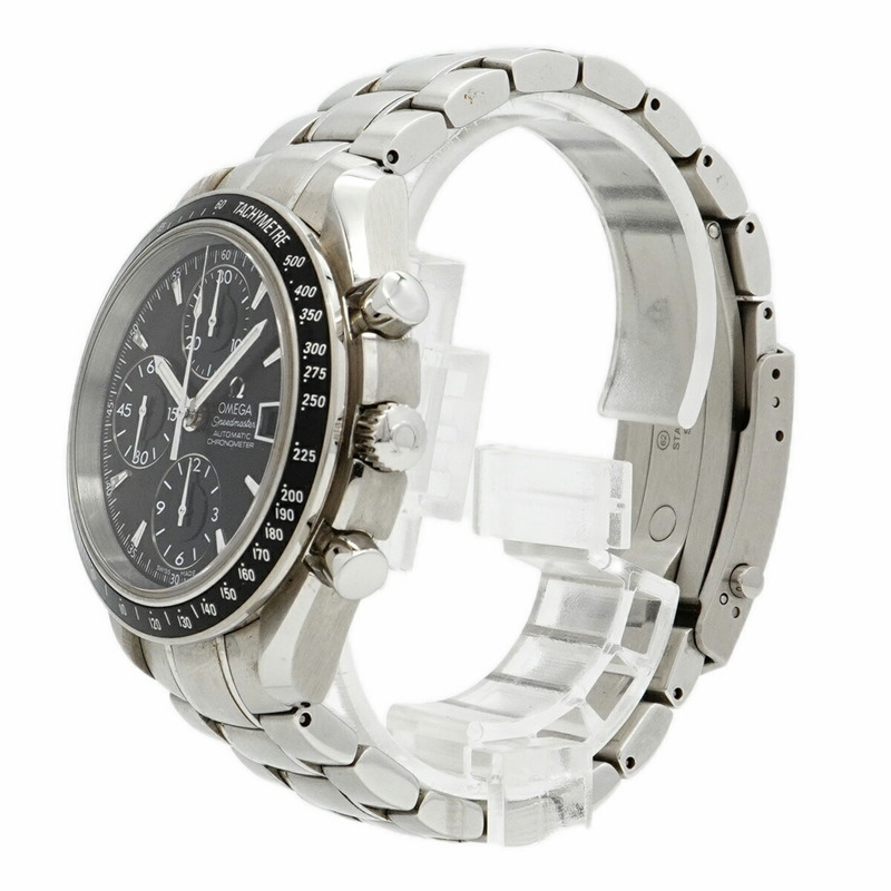 歐米茄超霸系列3210.50黑色錶盤男士腕錶-1