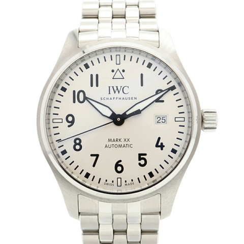 IWC 沙夫豪森飛行員 IW328208 銀色錶盤男士手錶