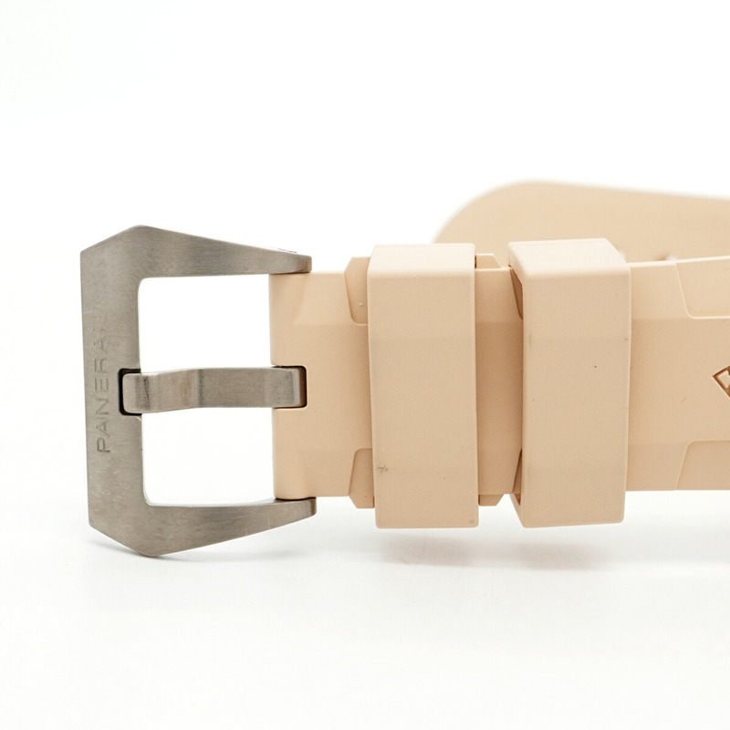 沛納海 Luminor Marina PAM01499 白色錶盤男士腕錶-3