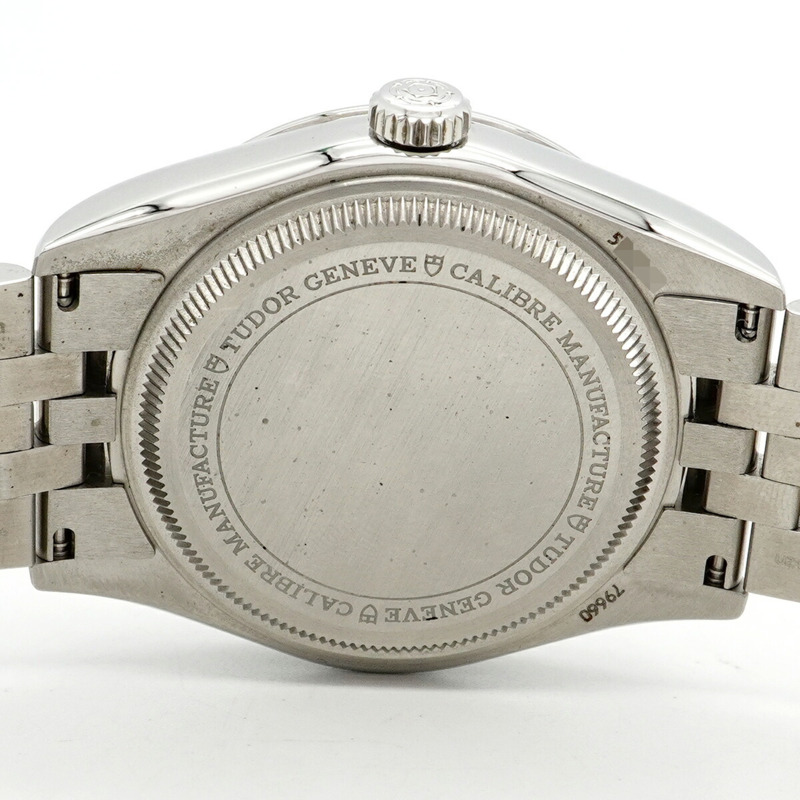 帝舵碧灣39 79660 銀色錶盤男士腕錶-4