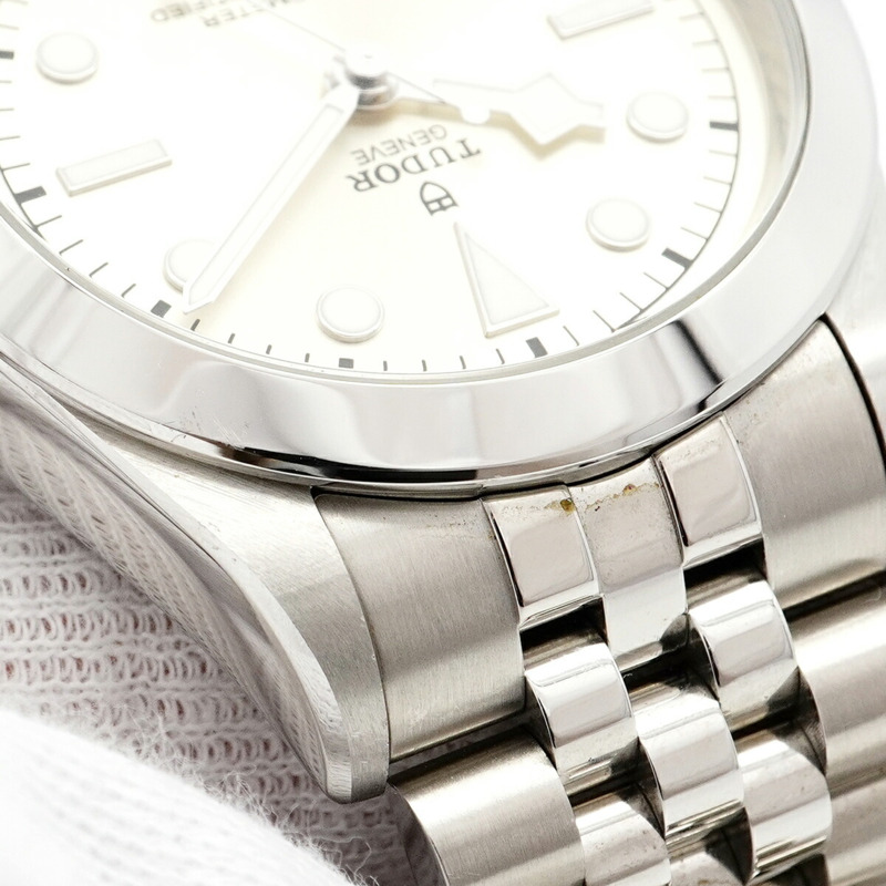 帝舵碧灣39 79660 銀色錶盤男士腕錶-6