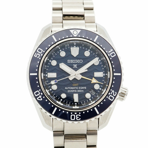 精工 Prospex SBEJ027 6R54-00N0 海軍藍錶盤男士腕錶