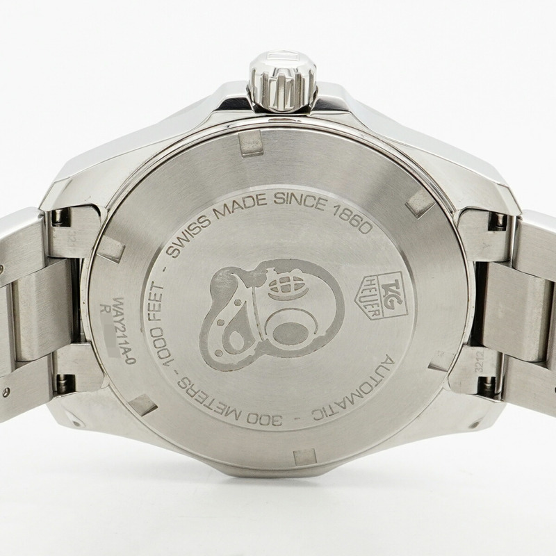 Tag Heuer Aquaracer WAY211A 黑色錶盤男士手錶-4