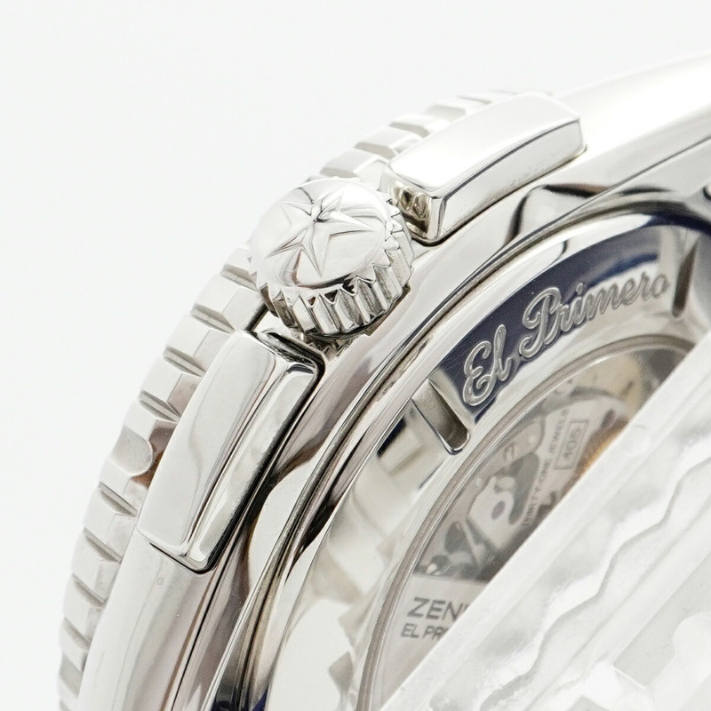 Zenith El Primero Stratos Flyback 03.2067.405 51.R514 海軍藍錶盤男士手錶-7