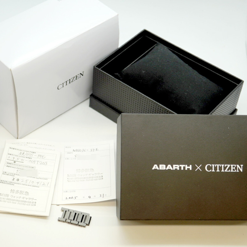 西鐵城 Series 8 NA1035-59E 黑色錶盤男士手錶-9