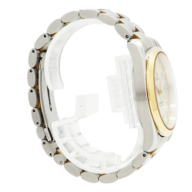 歐米茄海馬系列 2318.30 銀色錶盤男士腕錶-2