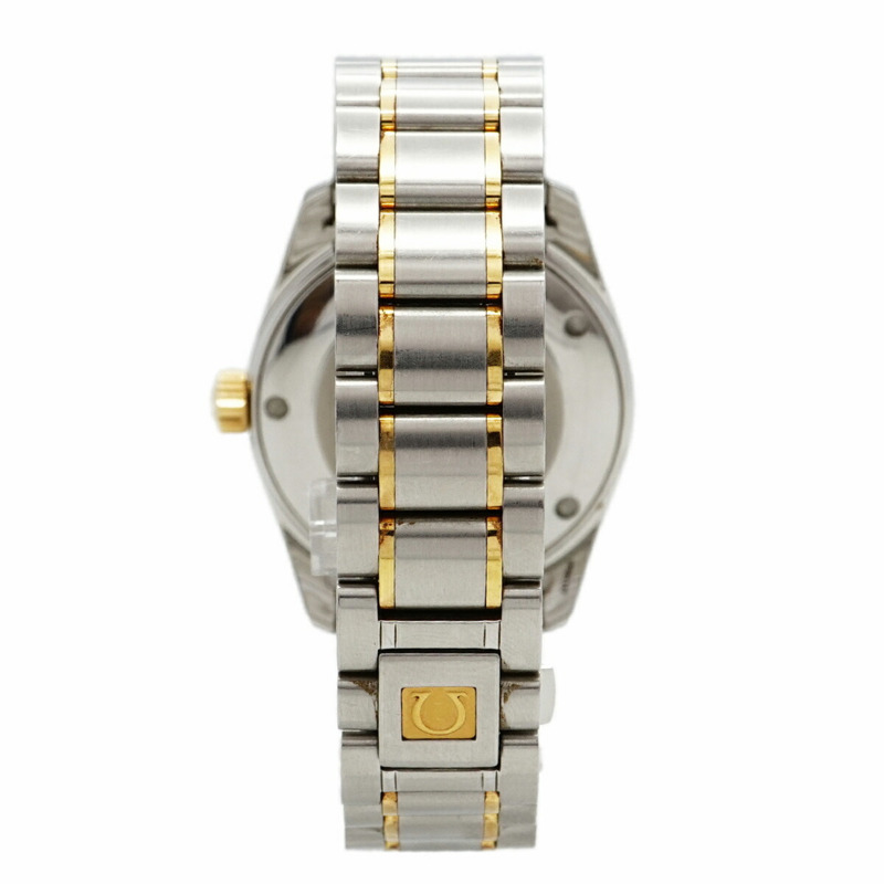 歐米茄海馬系列 2318.30 銀色錶盤男士腕錶-7