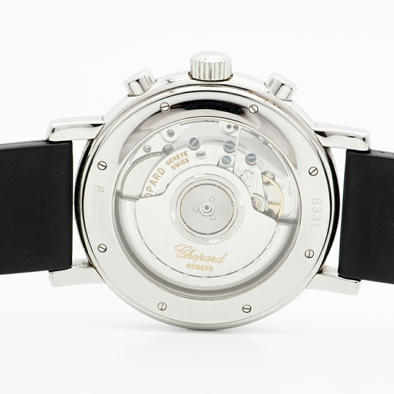 蕭邦 Mille Miglia 8331 黑色錶盤男士腕錶-4