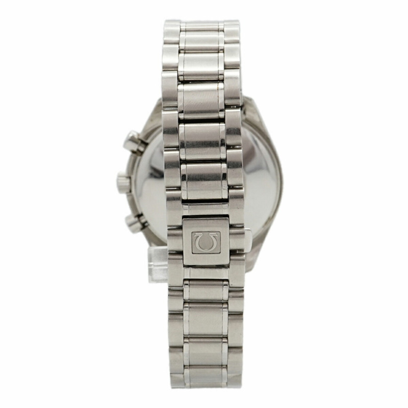 歐米茄超霸系列3523.80海軍藍錶盤男士腕錶-7