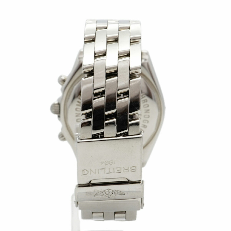 百年靈 Chronomat Blackbird A13350 黑色錶盤男士腕錶-7