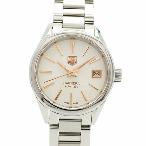 TAG Heuer 豪雅卡萊拉 WAR2412 米色錶盤女士腕錶
