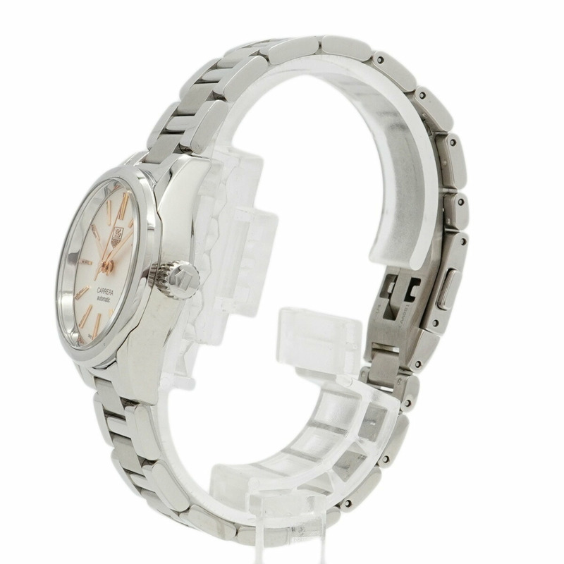 TAG Heuer 豪雅卡萊拉 WAR2412 米色錶盤女士腕錶-1