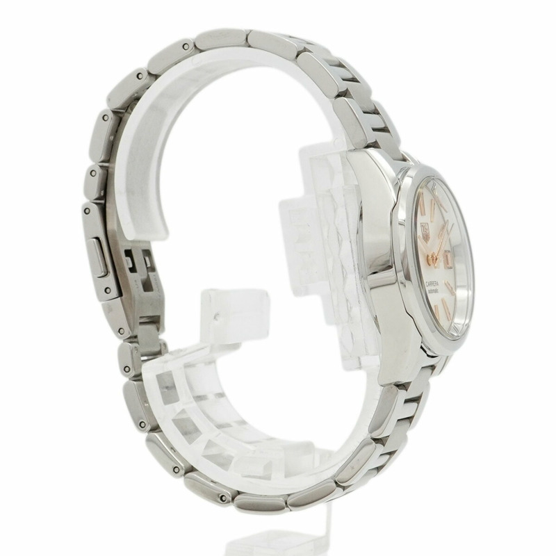 TAG Heuer 豪雅卡萊拉 WAR2412 米色錶盤女士腕錶-2