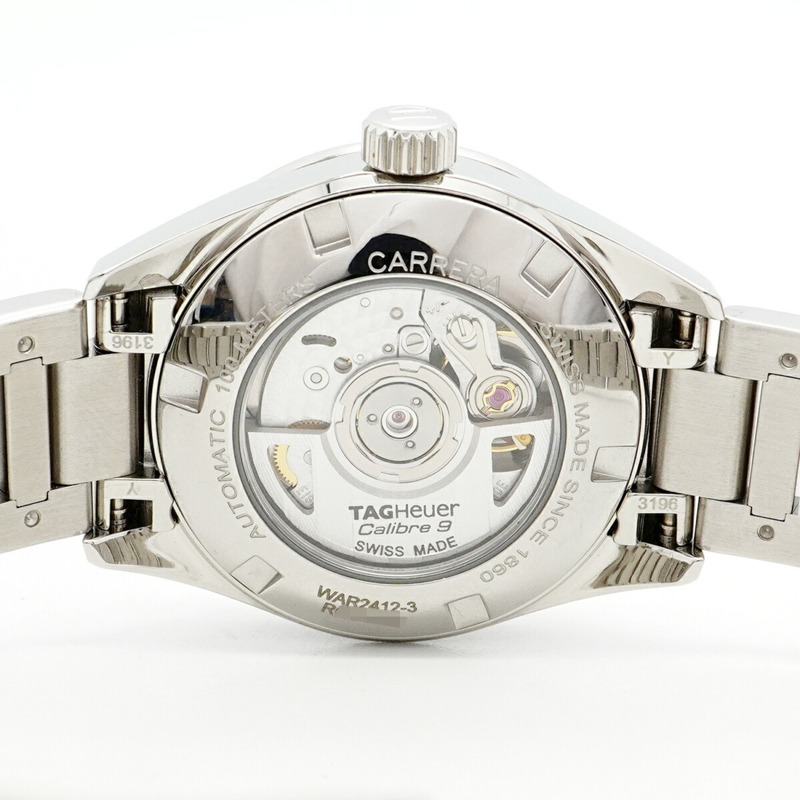 TAG Heuer 豪雅卡萊拉 WAR2412 米色錶盤女士腕錶-4