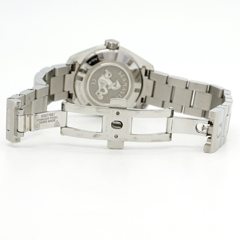 歐米茄海馬系列 231.10.30.61.02.001 銀色錶盤女錶-3