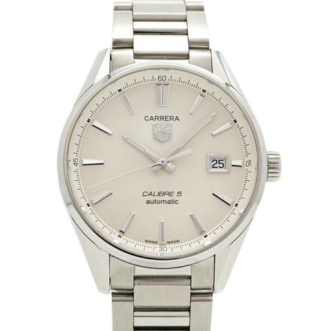 TAG Heuer 豪雅卡萊拉 WAR211B 白色錶盤男士腕錶