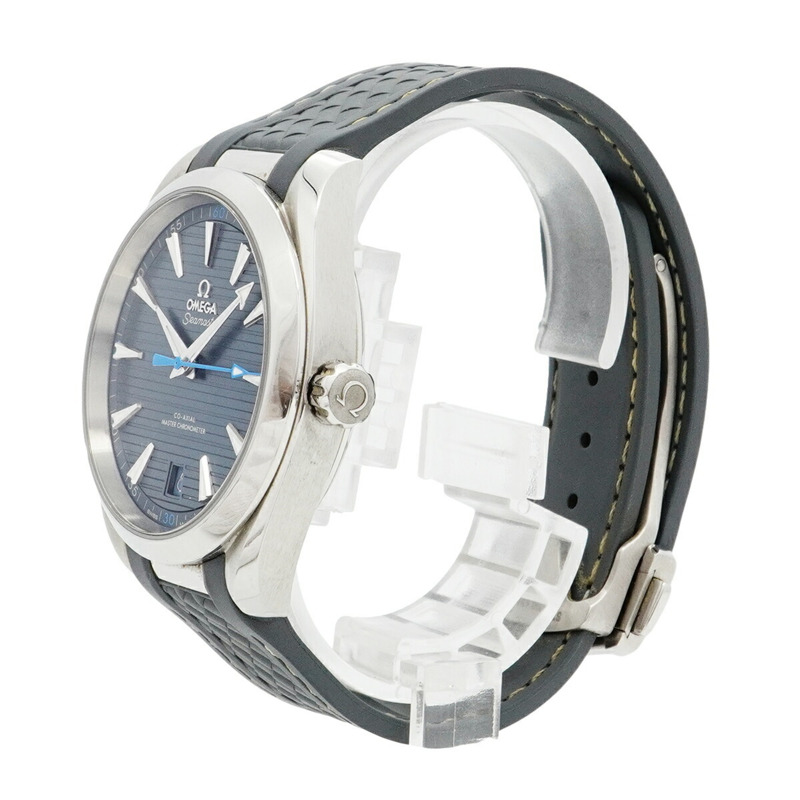 歐米茄海馬系列 220.12.41.21.03.002 藍色錶盤男士腕錶-1