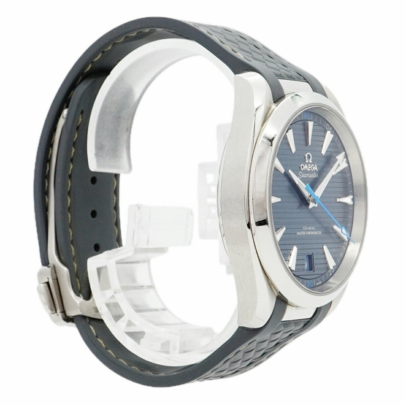 歐米茄海馬系列 220.12.41.21.03.002 藍色錶盤男士腕錶-2