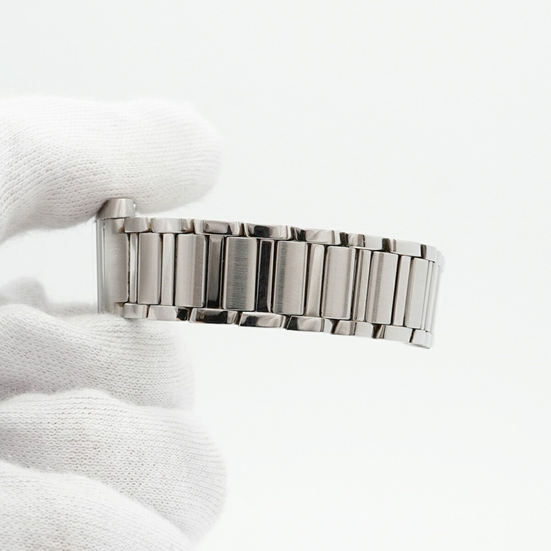 卡地亞 Tank Française SM WSTA0065 銀色錶盤女士腕錶-5