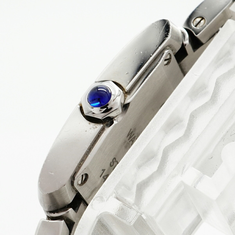 卡地亞 Tank Française SM WSTA0065 銀色錶盤女士腕錶-8