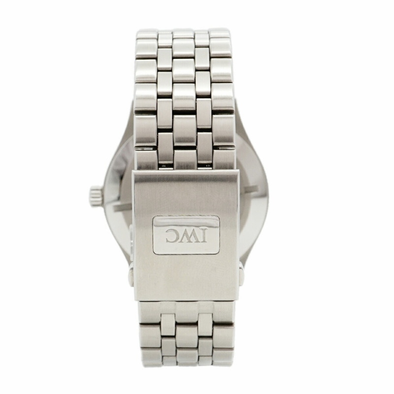 IWC 沙夫豪森飛行員 IW326504 男士黑色錶盤手錶-7