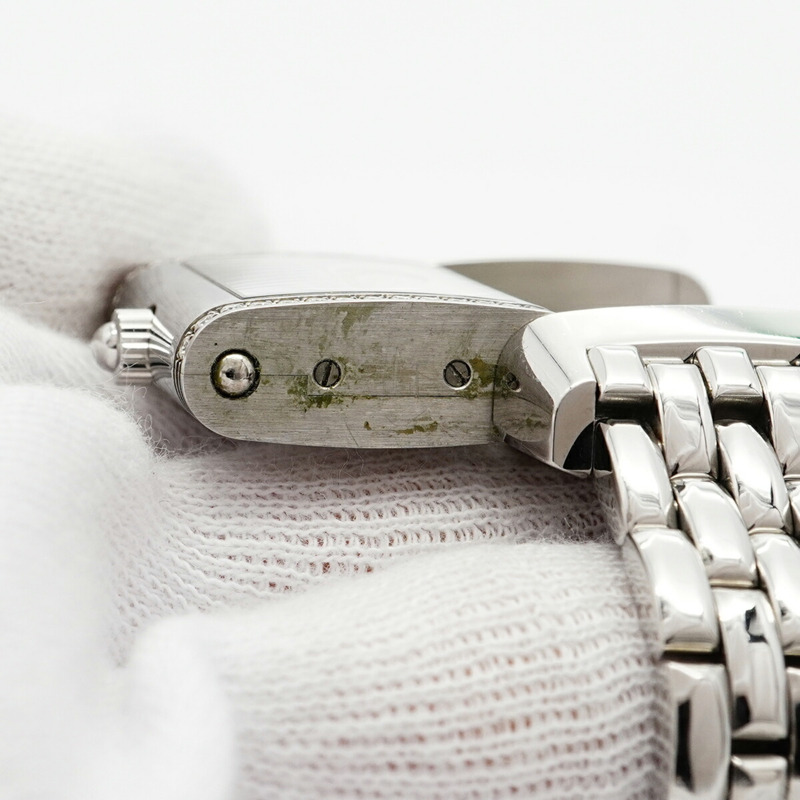 積家 Reverso Duetto 266.8.44 銀色錶盤女錶-8