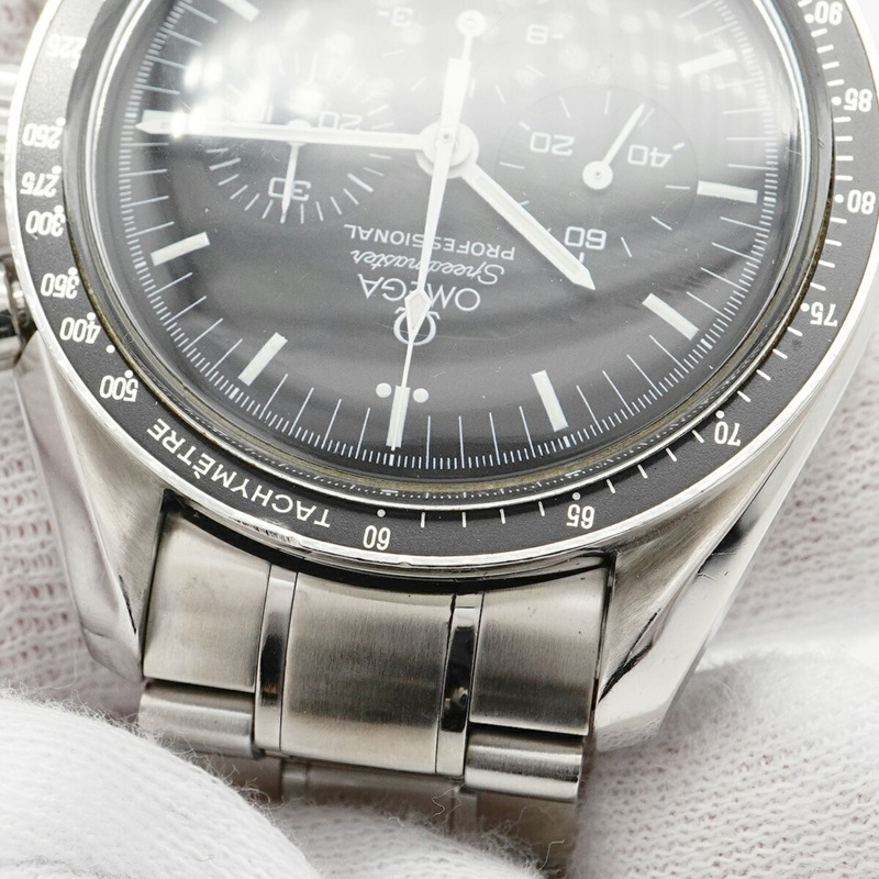 歐米茄超霸系列3570.50黑色錶盤男士腕錶-6