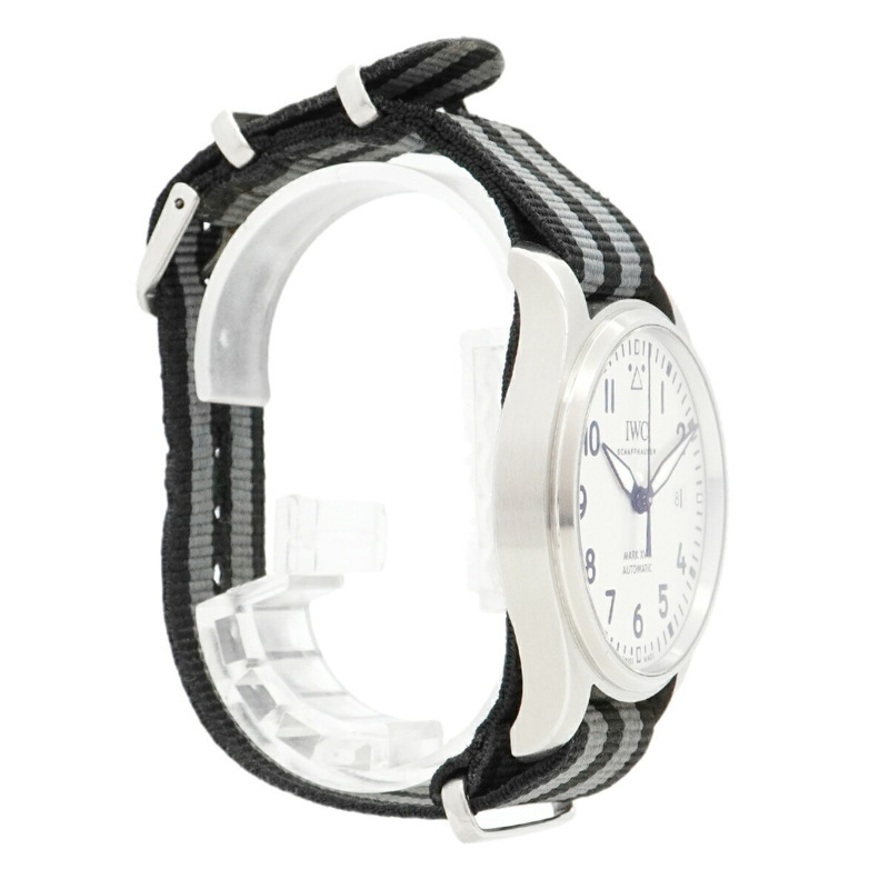 IWC 沙夫豪森飛行員 IW327002 銀色錶盤男士手錶-2