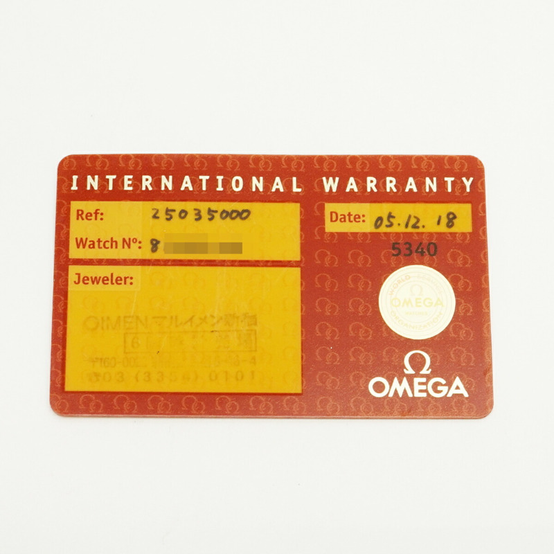 歐米茄海馬系列 2503.50 黑色錶盤男士腕錶-10