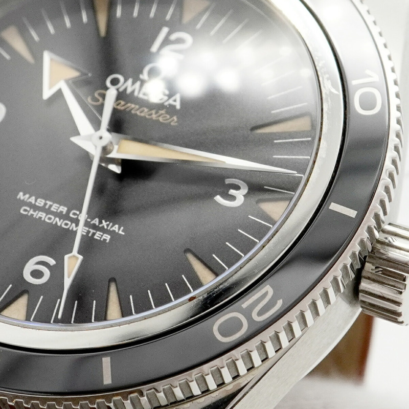 歐米茄海馬系列 233.32.41.21.01.002 黑色錶盤男士腕錶-5