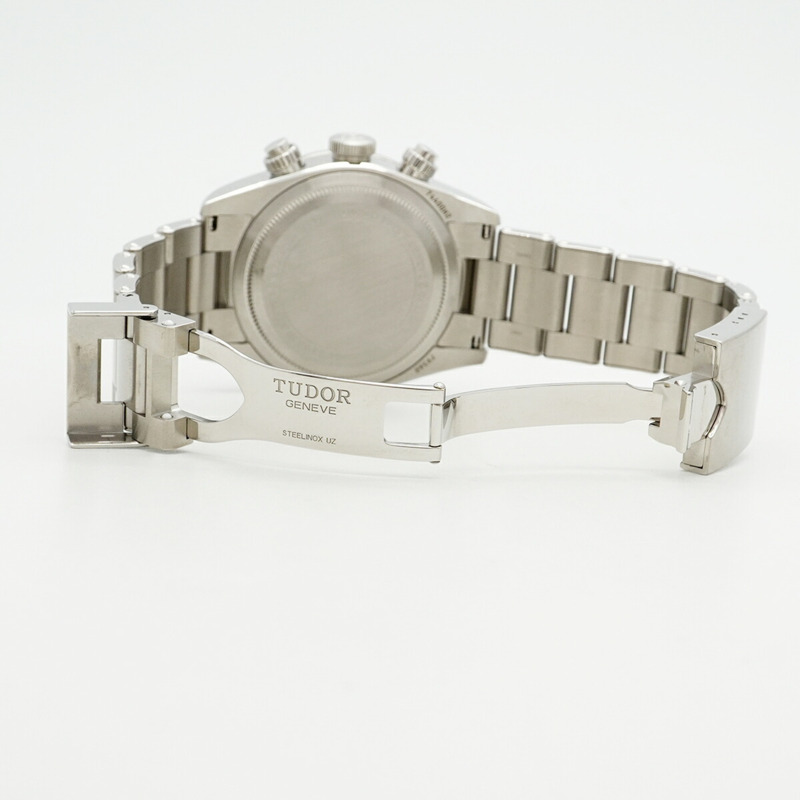 帝舵碧灣系列 79360N 銀色錶盤男士腕錶-3