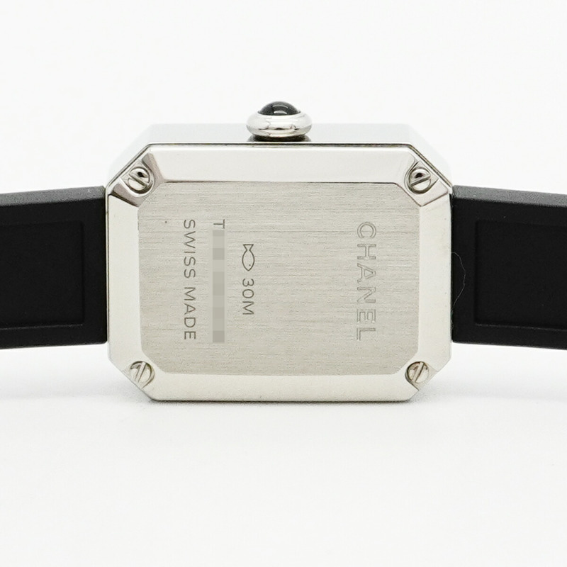 香奈兒 Premiere Ribbon H7942 黑色錶盤小姐腕錶-4