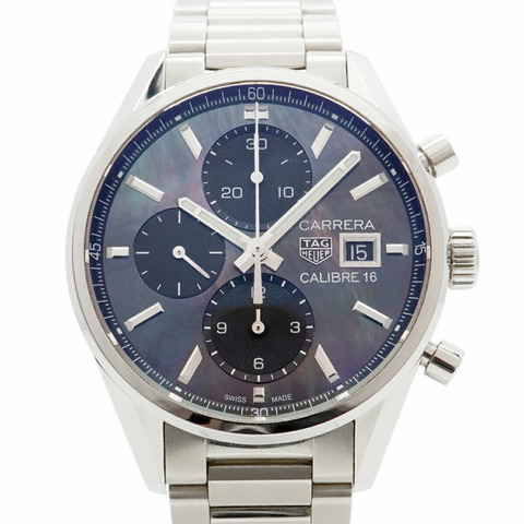 TAG Heuer 豪雅卡萊拉系列 CBK2116 黑色錶盤男士腕錶