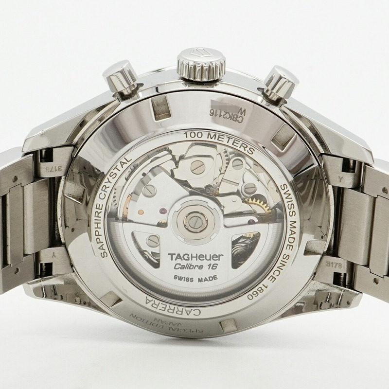 TAG Heuer 豪雅卡萊拉系列 CBK2116 黑色錶盤男士腕錶-4