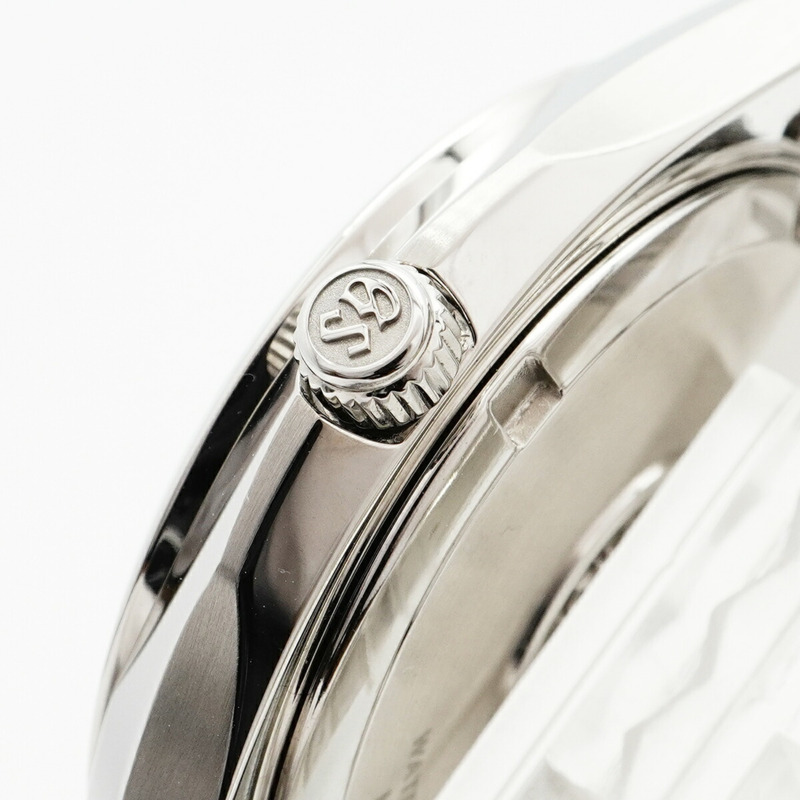 精工 Grand SBGV015 9F82-0AD0 黑色錶盤男士腕錶-8