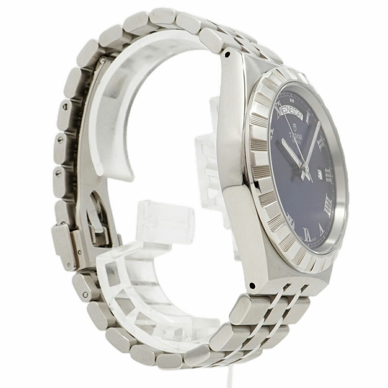 帝舵皇家28600海軍藍錶盤男士腕錶-2